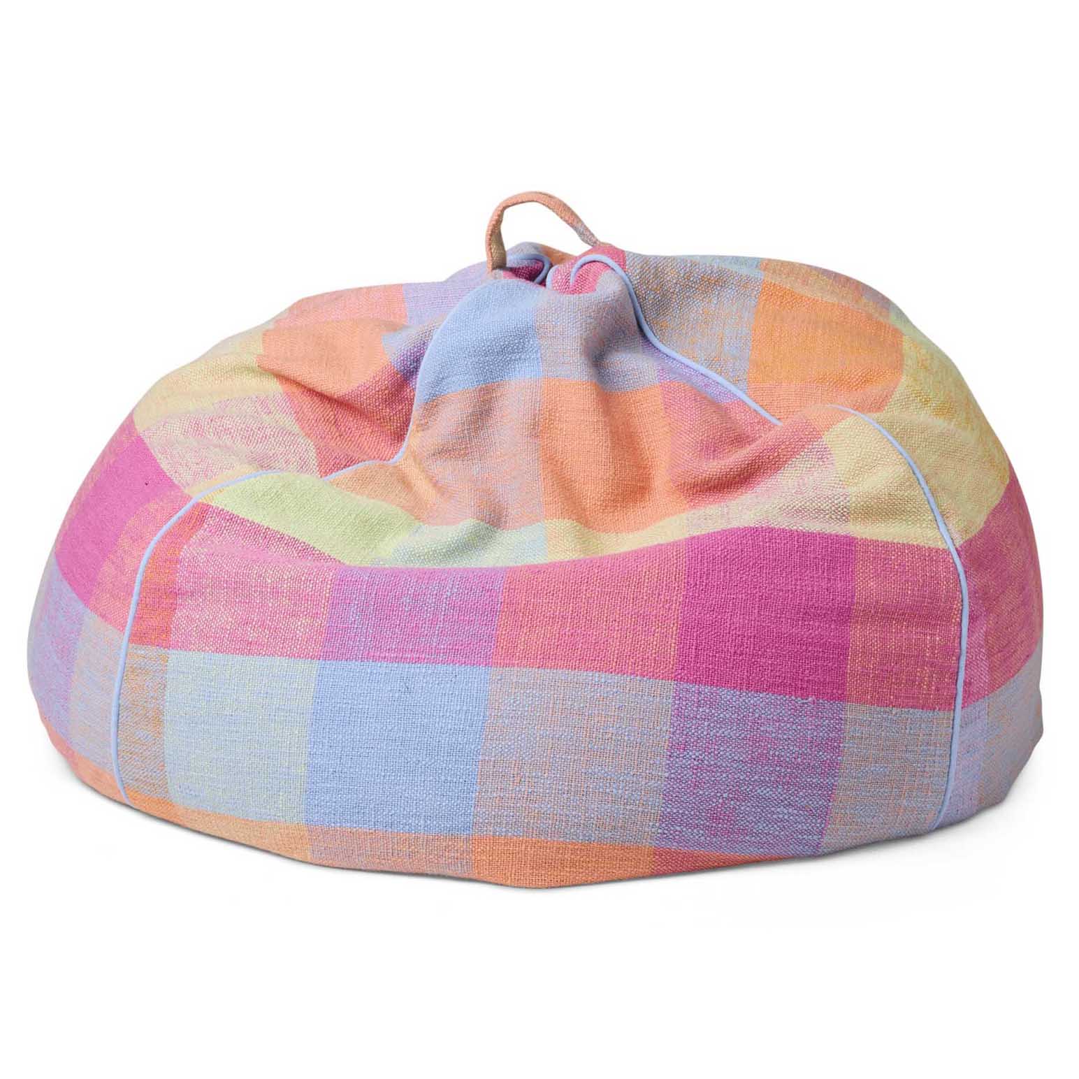 Kip&Co Ponza Tartan Woven Beanbag